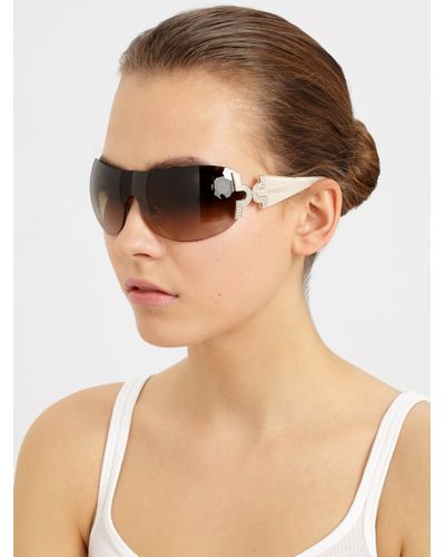 Bvlgari sunglasses shield Clearance