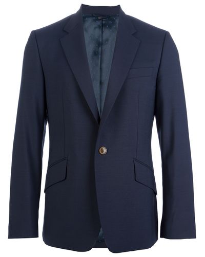 Vivienne Westwood Slim Fit Suit in Navy (Blue) for Men | Lyst