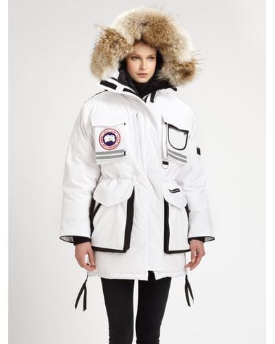 Canada Goose Snow Mantra Parka in White - Lyst