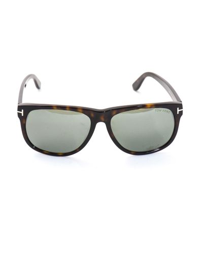 Tom Ford Havana Sunglasses in Brown (Metallic) for Men - Lyst