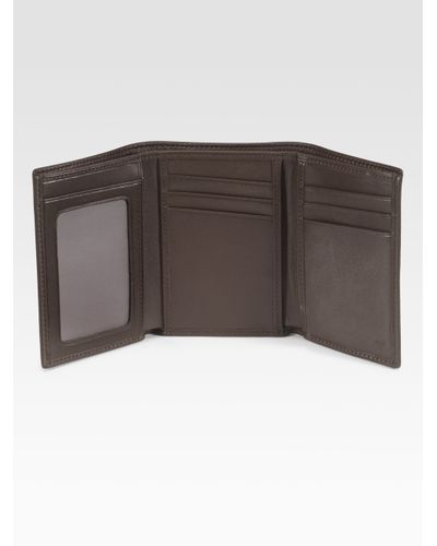 tumi wallet brown