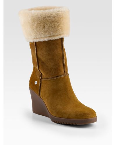 ugg wedge shoes