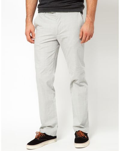 Dockers Trousers in Grey (Gray) for Men - Lyst