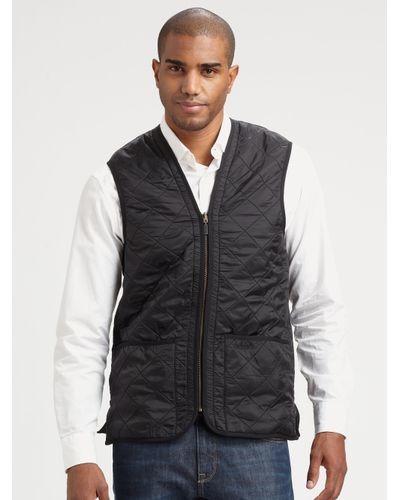 barbour mens vest