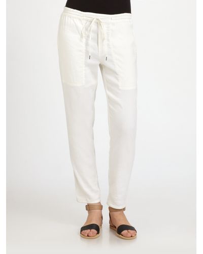 womens white jogger set