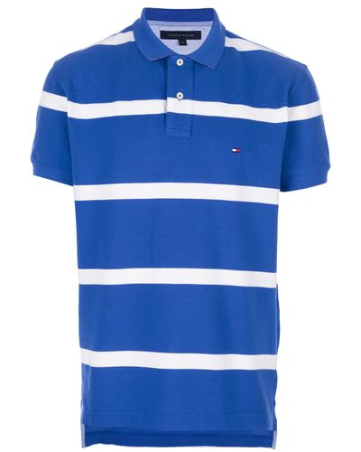 tommy hilfiger blue polo