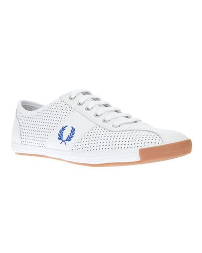 Fred Perry Bradley Wiggins Trainer in White for Men - Lyst