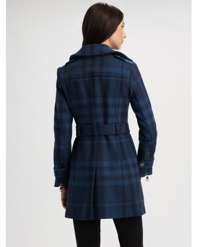 burberry coat plaid