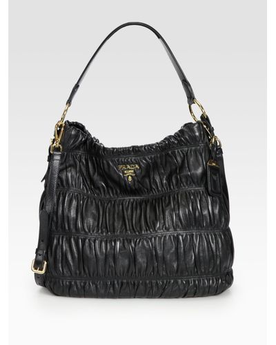 prada gaufre leather