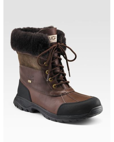 mens ugg boots lace up
