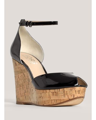 black wedge platforms