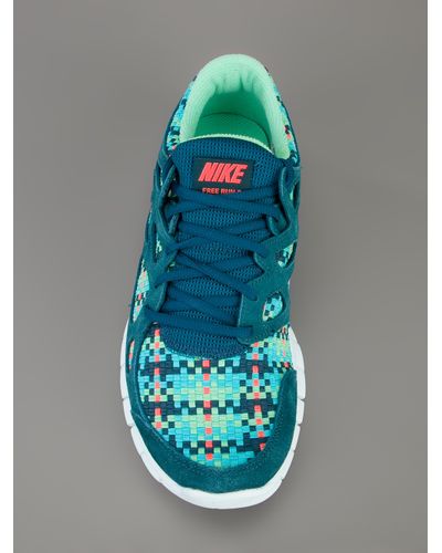 nike free run 2 mens green