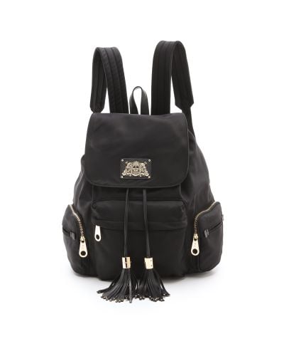 juicy couture leopard backpack