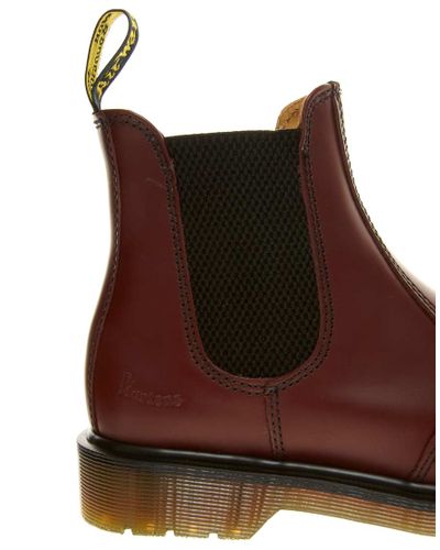 Dr. Martens Classics Burgundy Chelsea Boots in Purple - Lyst