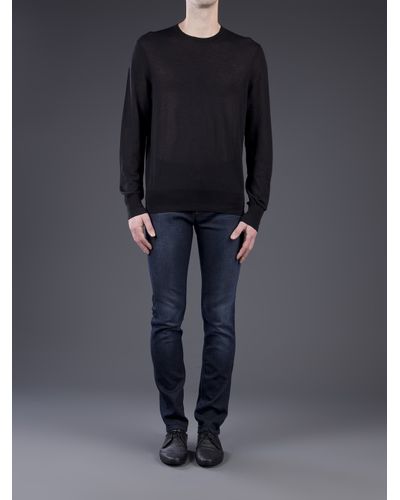 Acne Studios Ace Oreo Jean in Blue for 
