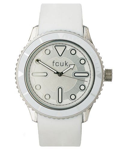 french connection white watch