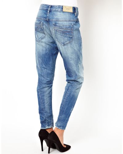 Kigu Diesel Fayza Boyfriend Jeans in Blue | Lyst