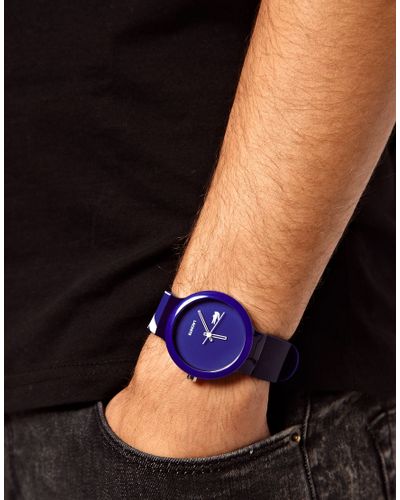 lacoste rubber strap watch