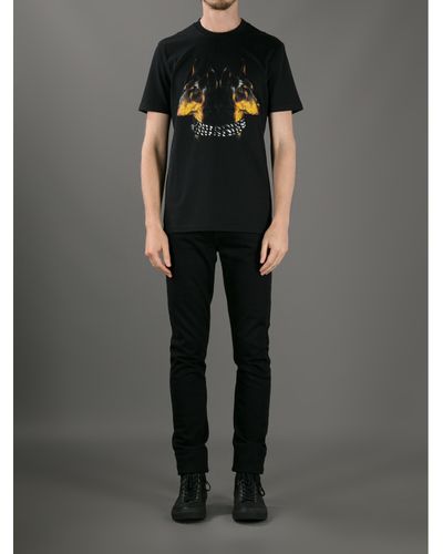 givenchy doberman tee