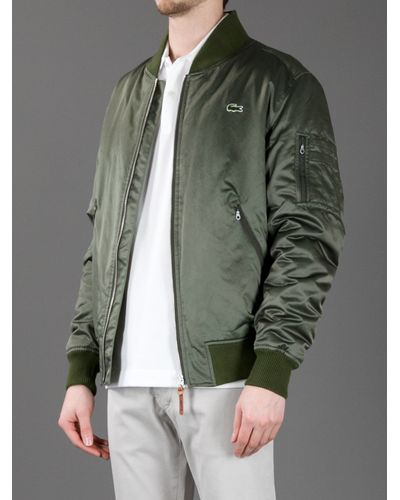 lacoste jacket bomber