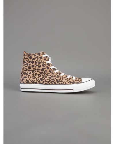 converse leopard high tops