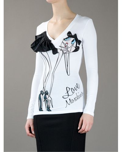 love moschino long sleeve