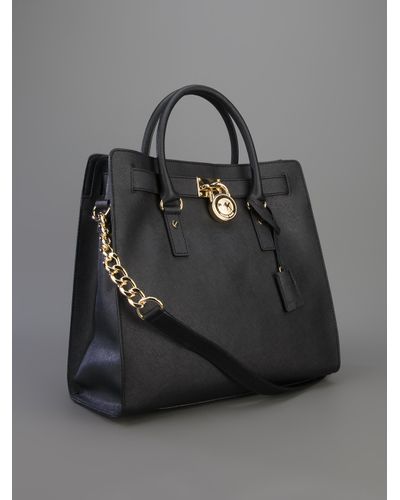 michael kors hamilton black