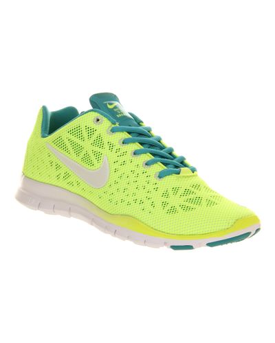 Nike Free Tr Fit 3 Neon Yellow Volt White Hypercool - Lyst