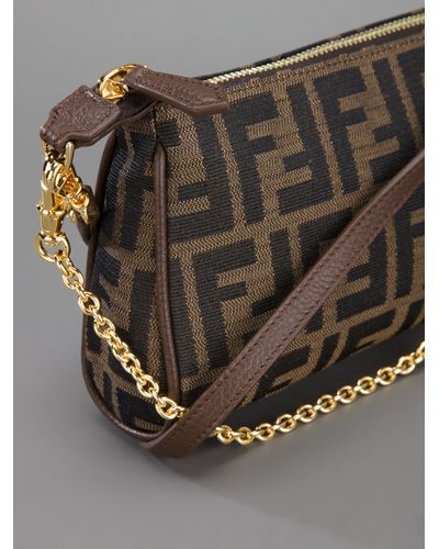 pochette fendi monogram