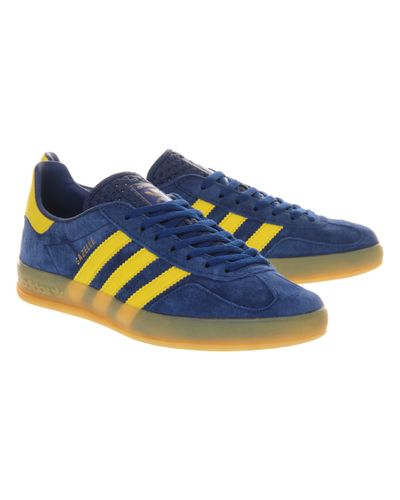 yellow adidas gazelle mens