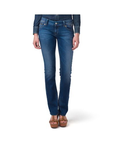 Tommy Hilfiger Suzzy Straight Leg Jeans in Blue - Lyst