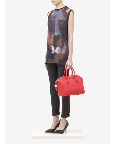 givenchy red antigona bag
