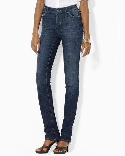 ralph lauren women's jeans classic straight