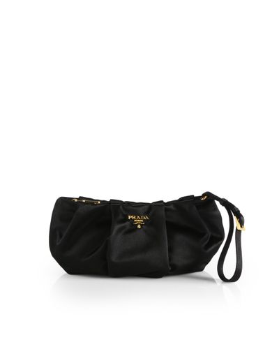satin wristlet