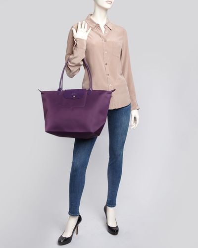 longchamp plum