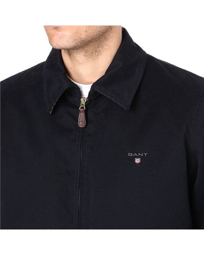 gant windcheater jacket navy