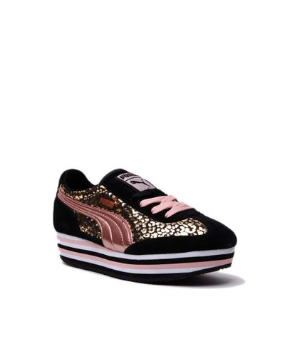 puma sf77 platform rose gold