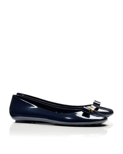 tory burch ballet flats with bow
