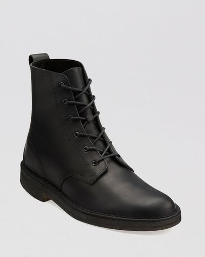 clarks mali boot black