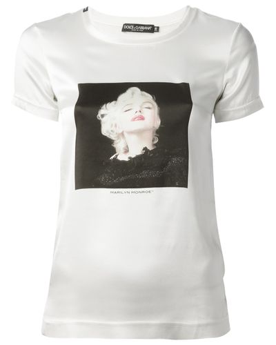 dolce gabbana marilyn monroe t shirt