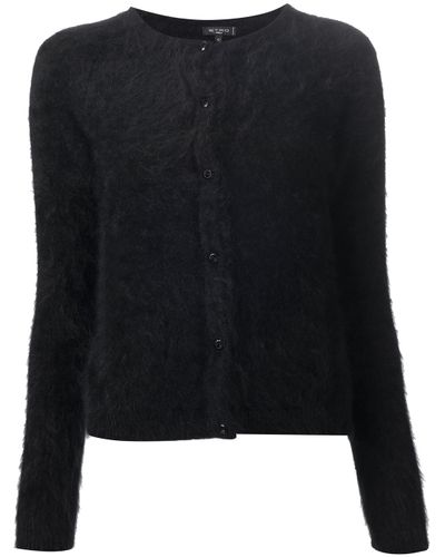 Etro Angora Cardigan in Black | Lyst