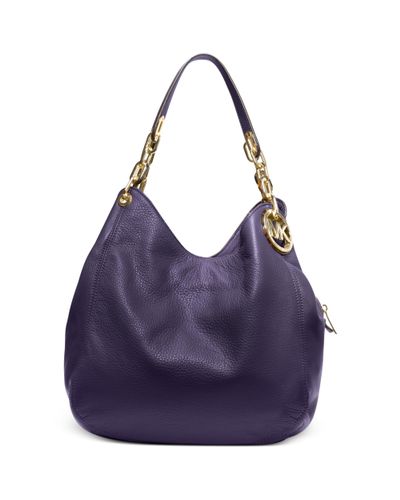 michael kors large fulton shoulder bolsa