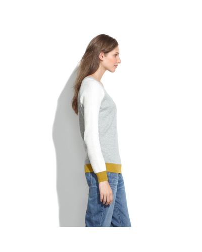 madewell jane waffle stitch sweater