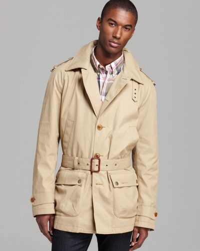 barbour trench coat