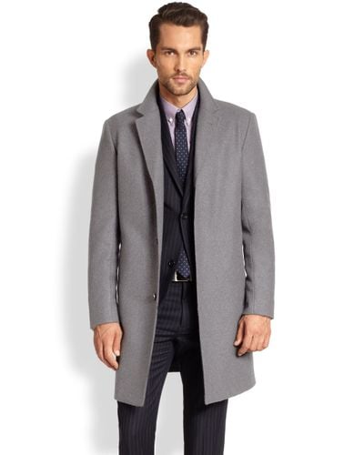 grey topcoat
