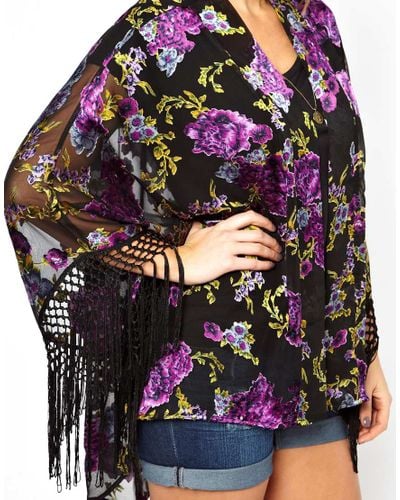 new look curve kimono