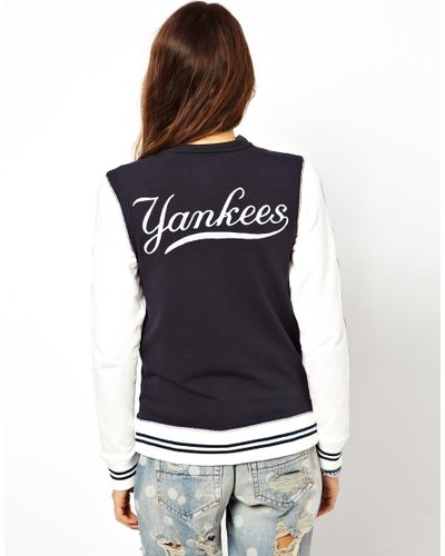 yankees bomber jacket womens