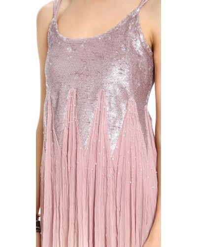 Free People Daydream Supernova Dress in Washed Lilac (Purple) | Lyst
