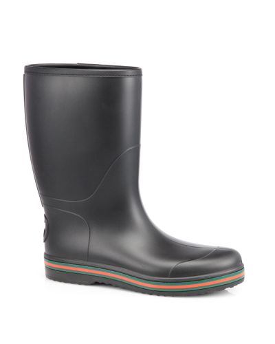 Gucci men's rain boots Clearance