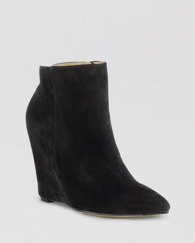 cole haan wedge booties